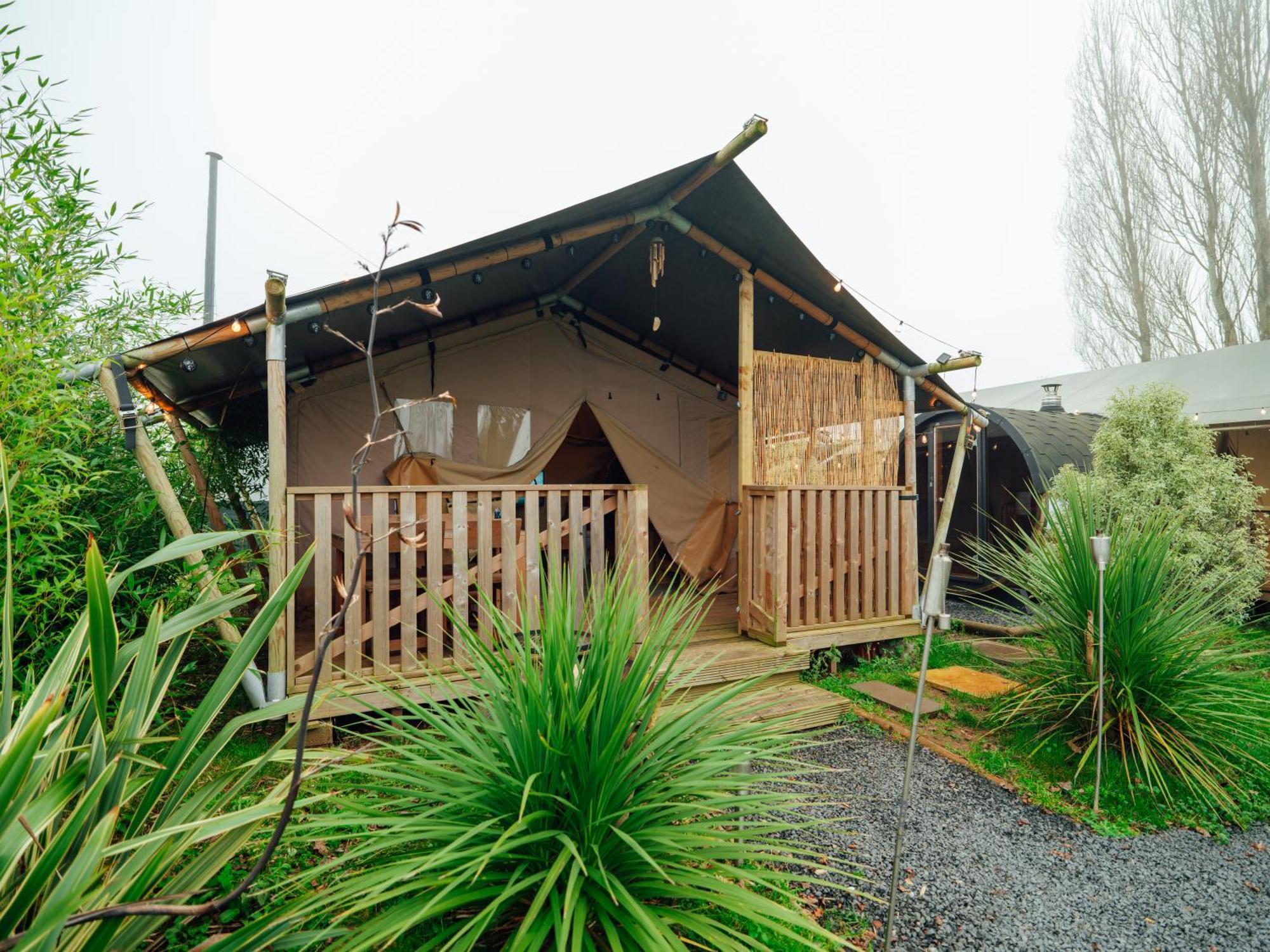 Sunset Retreats Safari Tent Ombersley Exterior foto